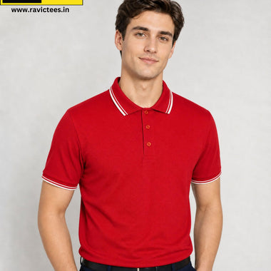 Forest Club Dry-Fit Polo Red DD01