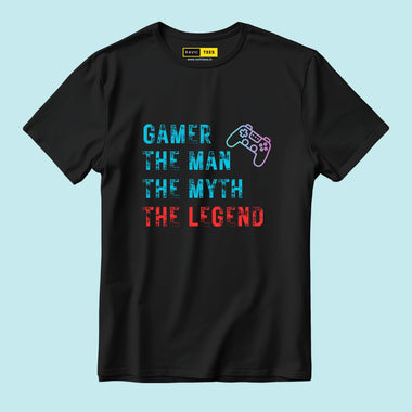 Gamer the man the myth T-Shirt