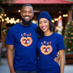 Unisex Couple T-Shirt -Love