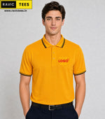 Forest Club Dry-Fit Polo Yellow DD09