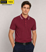 Forest Club Dry-Fit Polo Maroon DD04