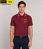 Forest Club Dry-Fit Polo Maroon DD04