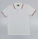 Forest Club Dry-Fit Polo White with Red Tipping  DD18
