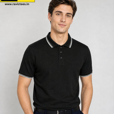 Forest Club Dry-Fit Polo Black DD11