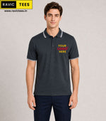 Forest Club Dry-Fit Polo Charcoal Grey DD13
