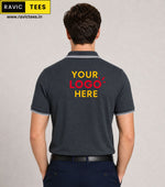 Forest Club Dry-Fit Polo Charcoal Grey DD13