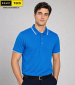 Forest Club Dry-Fit Polo Indian Blue DD20