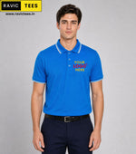 Forest Club Dry-Fit Polo Indian Blue DD20