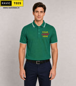 Forest Club Dry-Fit Polo Bottle Green DD24