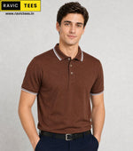 Forest Club Dry-Fit Polo Brown DD28
