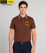Forest Club Dry-Fit Polo Brown DD28