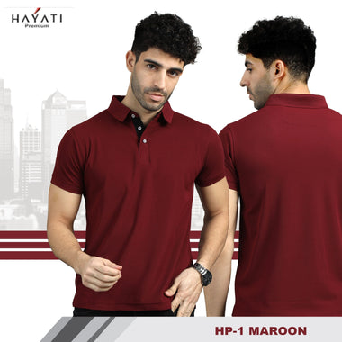 HAYATI  Premium Dry-Fit  Maroon